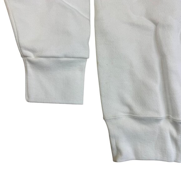 90s MOYERS' Biergarten Deutschland White Sweatshirt Beer & Schnaps Size L - Picture 9 of 10